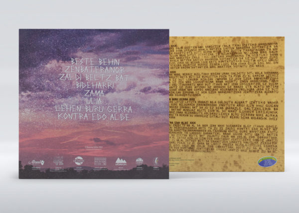Garun Ta Eztarri - Bananas - LP - Back